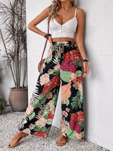 Load image into Gallery viewer, Printed Wide Leg Pants