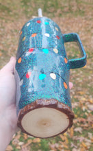 Load image into Gallery viewer, Christmas Tree Tumbler with Handle 24 oz.