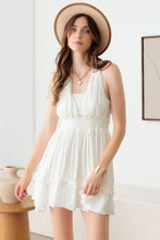 Load image into Gallery viewer, Mustard Seed Lace Open Back Ruffle Tiered Dress