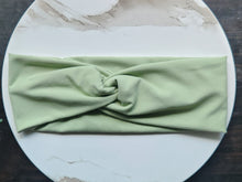 Load image into Gallery viewer, Light Sage Soft Stretch Headband
