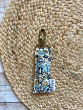 Load image into Gallery viewer, Rifle Paper Co. Cream and Gold Lip Balm Holder