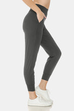 Load image into Gallery viewer, Leggings Depot Wide Waistband Slim Active Joggers