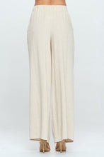 Load image into Gallery viewer, RENEE C Linen Wide Leg Pants with Pockets