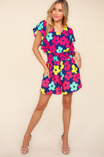 Load image into Gallery viewer, Haptics Floral Smocked Waist Romper with Side Pockets