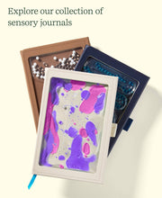 Load image into Gallery viewer, "Shake It Up" Sensory Journal - with Tactile Cover