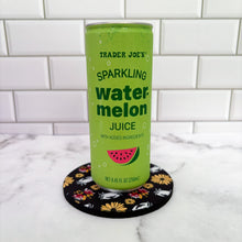 Load image into Gallery viewer, Black Maryland Flower & Crab Coasters