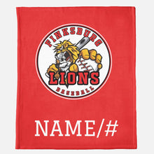 Load image into Gallery viewer, 16U Finksburg Lions Baseball blanket fundraiser- PRE ORDER- CLOSED