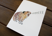 Load image into Gallery viewer, Pika Screams Card