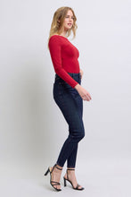 Load image into Gallery viewer, Judy Blue Full Size Heart Shaped Back Pockets Skinny Jeans