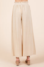 Load image into Gallery viewer, Mittoshop High Waist Tie Front Wide Leg Pants