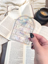 Load image into Gallery viewer, Magical Bookshelf Sun Catcher Window Sticker