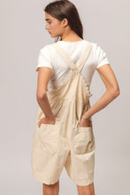 Load image into Gallery viewer, BiBi Back Patch Pocket Lace Trim Rompers