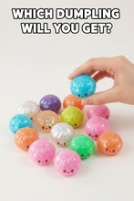 Load image into Gallery viewer, Mini Petite glitter Dumpling 2.5" fidget- due JUNE 19- PRE ORDER