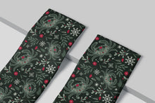 Load image into Gallery viewer, Floral Crab Holiday Towel
