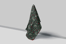 Load image into Gallery viewer, Floral Crab Holiday Towel