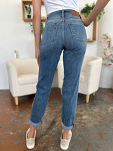 Load image into Gallery viewer, Judy Blue Full Size Cuffed Hem Low Waist Slim Jeans