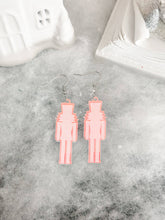 Load image into Gallery viewer, "Christmas Nutcracker" Dangle Earrings