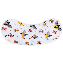 Load image into Gallery viewer, Maryland Baby Burp and Bib (Unisex)