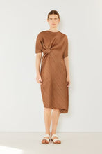 Load image into Gallery viewer, Marina West Swim Pleated Dolman Sleeve Dress