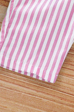 Load image into Gallery viewer, Kids Striped Cutout Sleeveless Jumpsuit