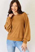 Load image into Gallery viewer, HYFVE Round Neck Long Sleeve Top