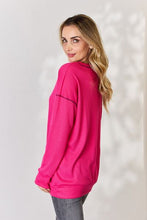 Load image into Gallery viewer, Celeste Full Size Oversized Long Sleeve Top