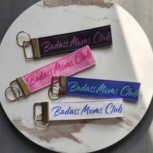 Load image into Gallery viewer, Badass Moms Club Keychain - Pink