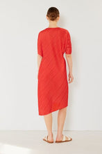 Load image into Gallery viewer, Marina West Swim Pleated Dolman Sleeve Dress