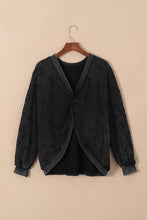 Load image into Gallery viewer, Leopard Round Neck Dropped Shoulder Sweatshirt