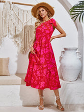 Load image into Gallery viewer, Tied One Shoulder Sleeveless Dress