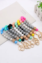 Load image into Gallery viewer, Multicolored Beaded Keychain