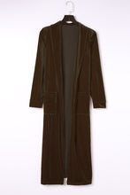 Load image into Gallery viewer, Open Front Long Sleeve Cover Up