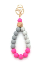 Load image into Gallery viewer, Multicolored Beaded Keychain