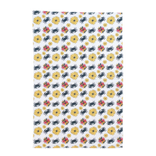 Load image into Gallery viewer, Maryland Flower & Crab Patterned Waffle Kitchen Dish Towel