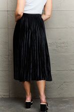 Load image into Gallery viewer, Ninexis Accordion Pleated Flowy Midi Skirt