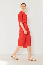 Load image into Gallery viewer, Marina West Swim Pleated Dolman Sleeve Dress