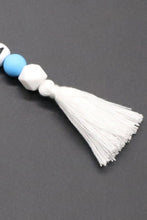 Load image into Gallery viewer, Letter Tassel Keychain
