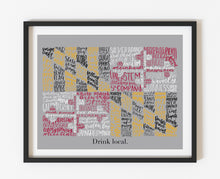 Load image into Gallery viewer, Maryland Flag Brewery Print