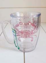 Load image into Gallery viewer, Hand Lettered Crab Tervis Mug