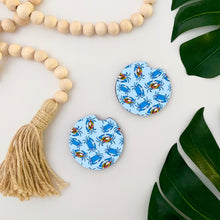 Load image into Gallery viewer, Maryland Blue Crab and Flag Car Coasters