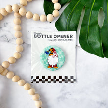 Load image into Gallery viewer, Maryland Garden Gnome Magnetic Bottle Opener