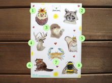 Load image into Gallery viewer, Sticker Sheet- nature note