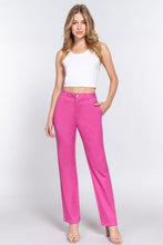 Load image into Gallery viewer, ACTIVE BASIC High Waist Straight Twill Pants