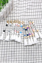 Load image into Gallery viewer, Letter Tassel Keychain