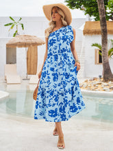 Load image into Gallery viewer, Tied One Shoulder Sleeveless Dress