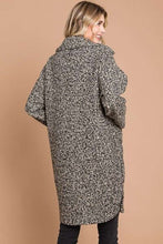 Load image into Gallery viewer, Culture Code Full Size Lapel Collar Double Breast Teddy Coat