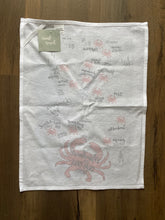 Load image into Gallery viewer, Maryland Crab Cake Trail Tea Towel