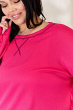 Load image into Gallery viewer, Celeste Full Size Oversized Long Sleeve Top