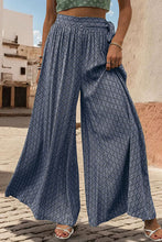 Load image into Gallery viewer, Printed Tied Wide Leg Pants