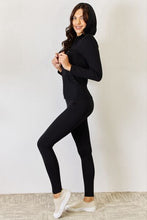 Load image into Gallery viewer, JULIA Zip Up Drawstring Hoodie and Leggings Set